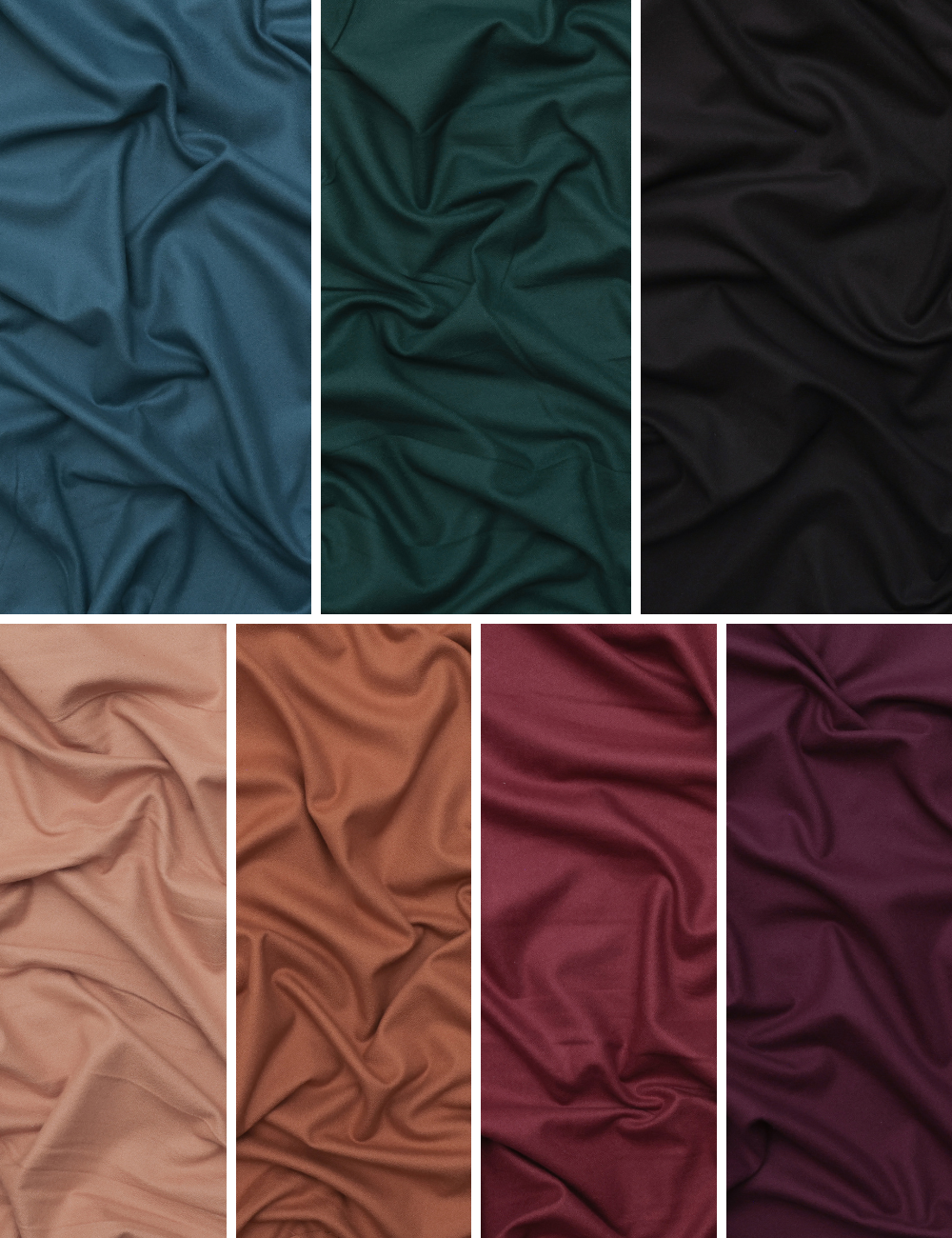 Cotton - Mammoth Flannel - Solid - Assorted