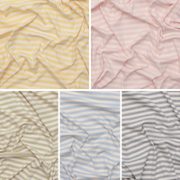 Cotton - Regatta Stripe Rib - Assorted