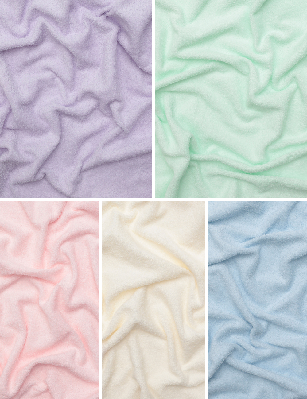 Cotton Blend - Terry Cloth - Assorted