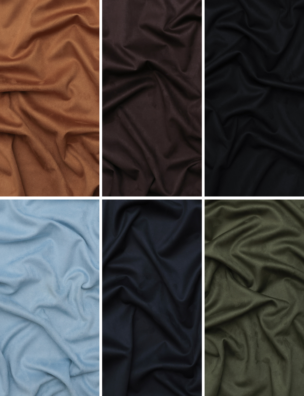 Poly - Suede Scuba Knit - Assorted