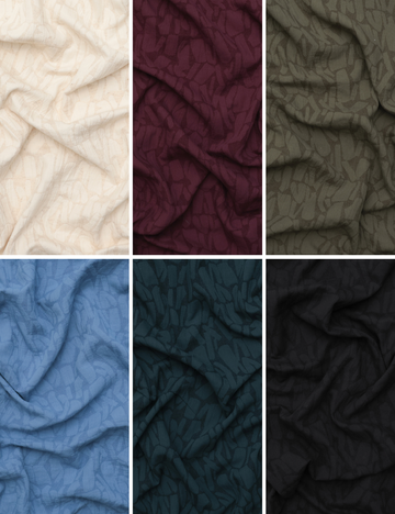 Cotton Linen - Weston Jacquard - Assorted