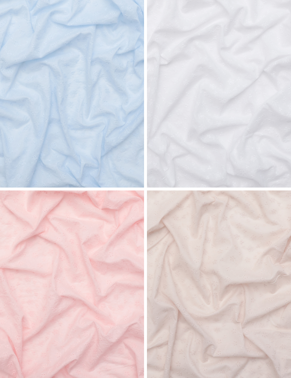 Cotton - Voile Embroidery - Assorted