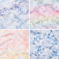 Cotton Blend - Variegated Embroidery - Assorted
