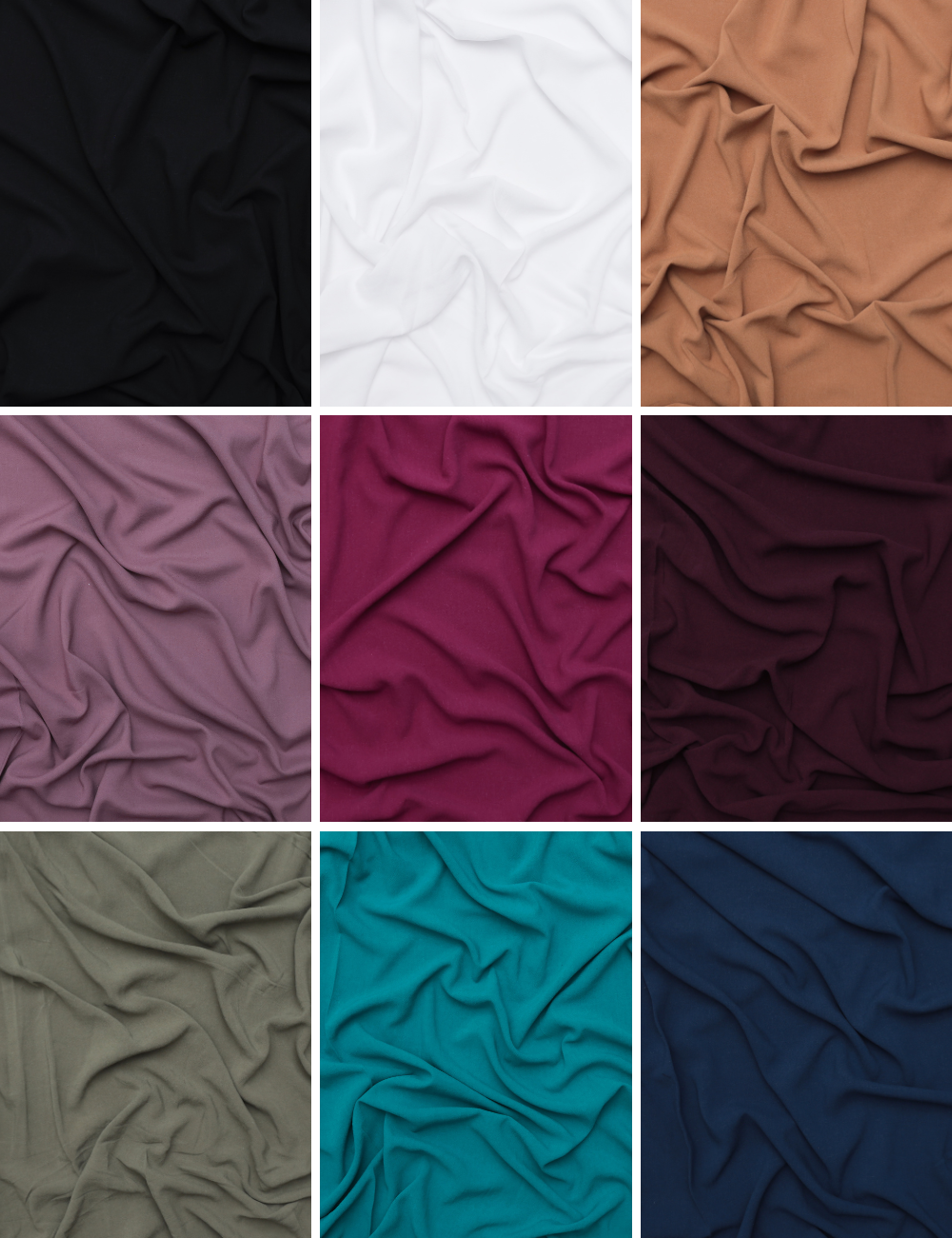 Viscose Linen - Solids - Assorted