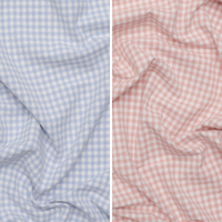 Organic Cotton - Gingham - Assorted