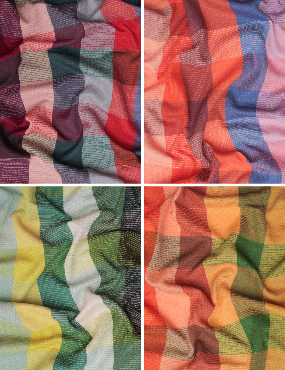 Fableism - Cotton - Waffle - Happy Checkers - Assorted