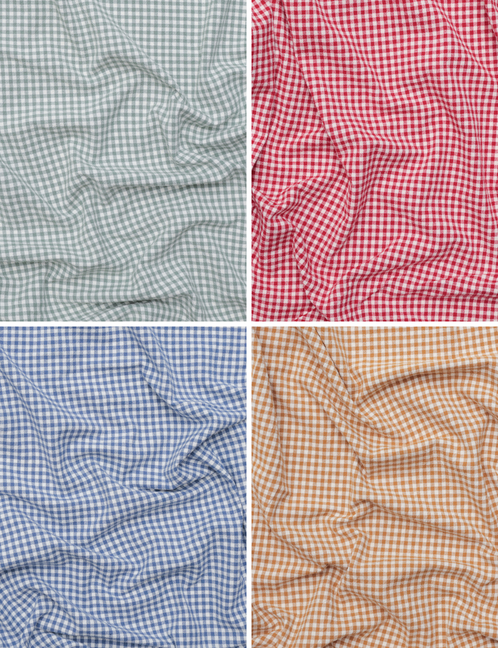 Organic Cotton - Gingham - Assorted