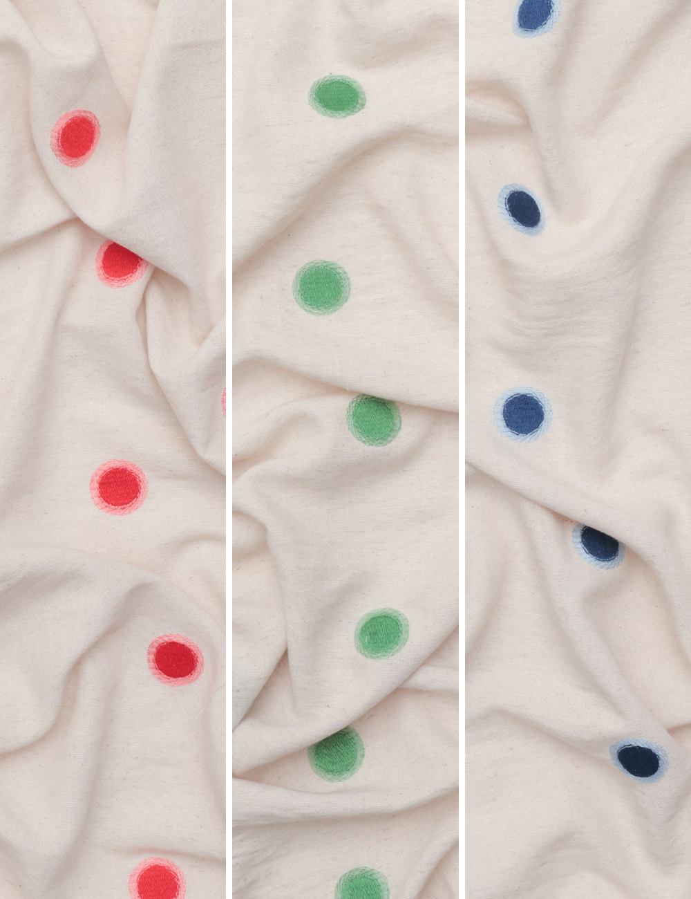 Linen Blend - Embroidered - Assorted