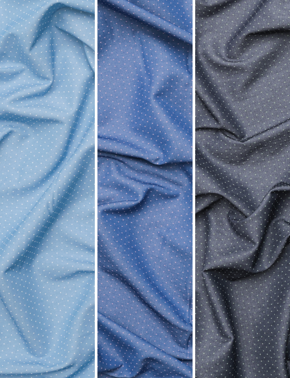 Rayon Blend - Micro Dot - Stretch Print - Assorted