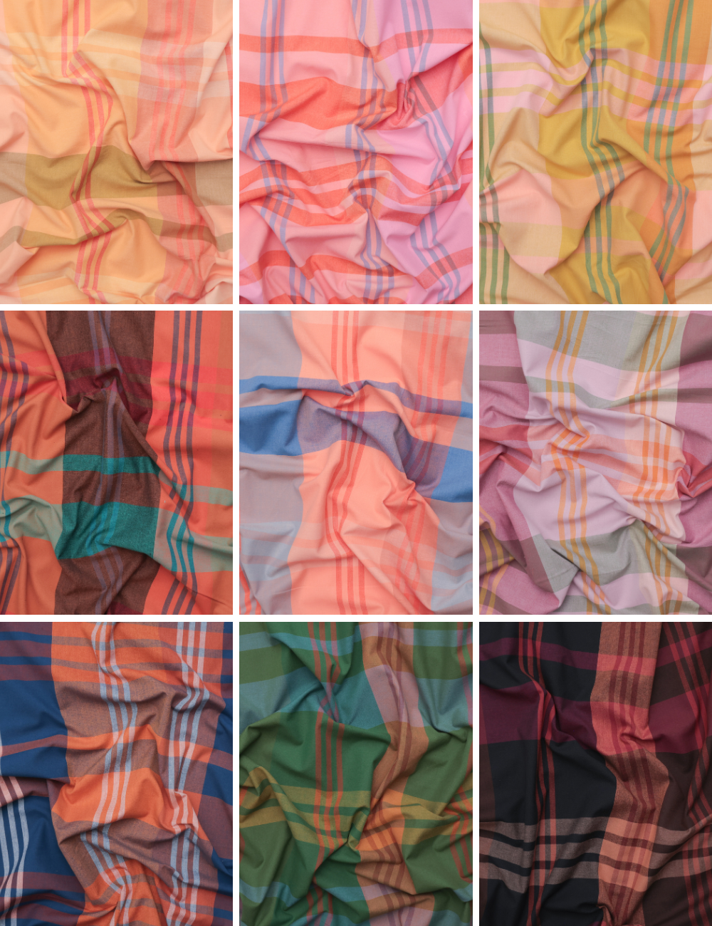 Fableism - Cotton - Lumiére - Happy Plaid - Assorted