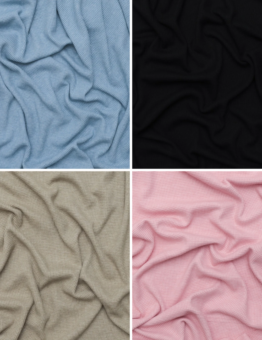 Rayon Blend - Waffle Knit - Assorted