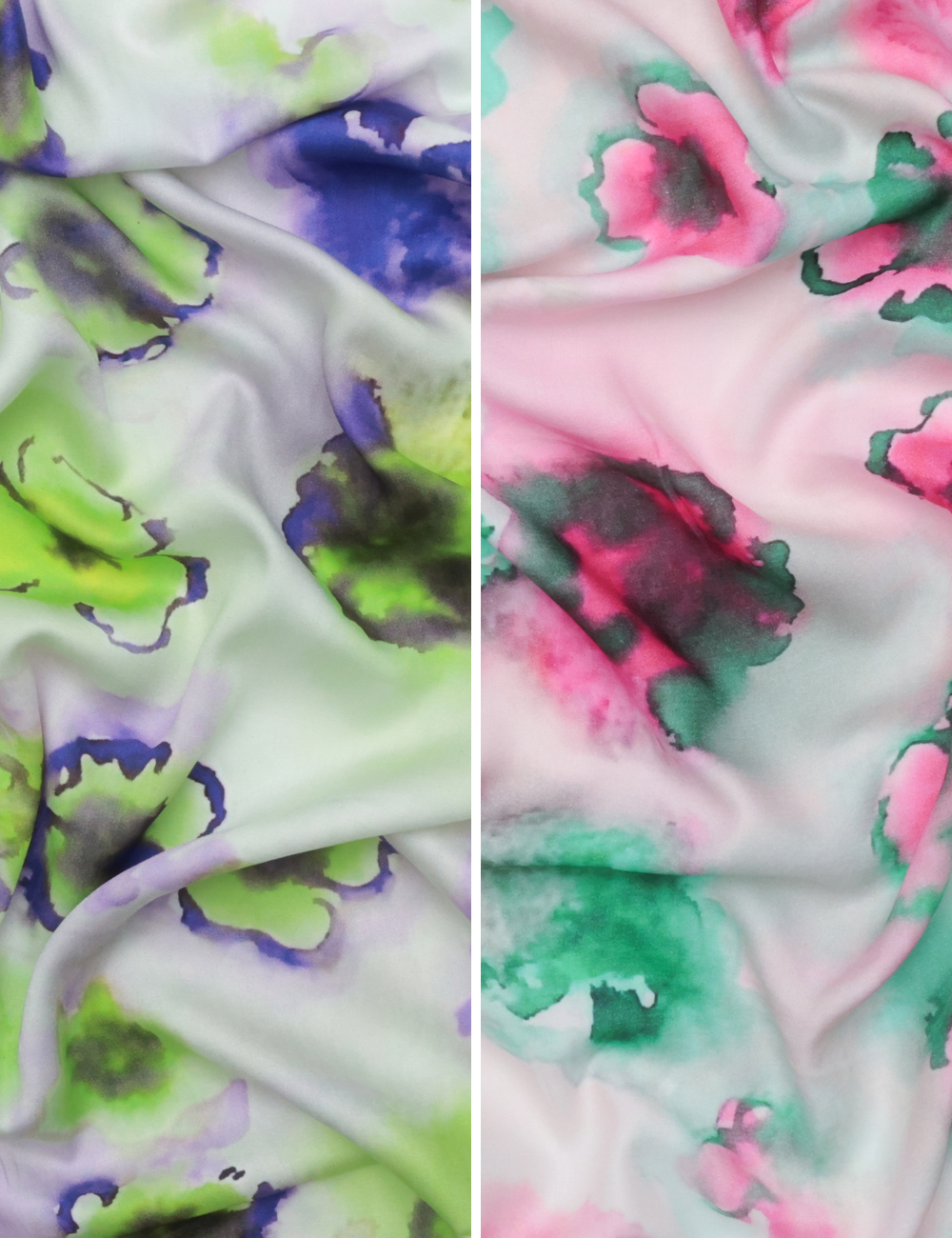 Viscose - Challis - Digital Print - Neon - Assorted