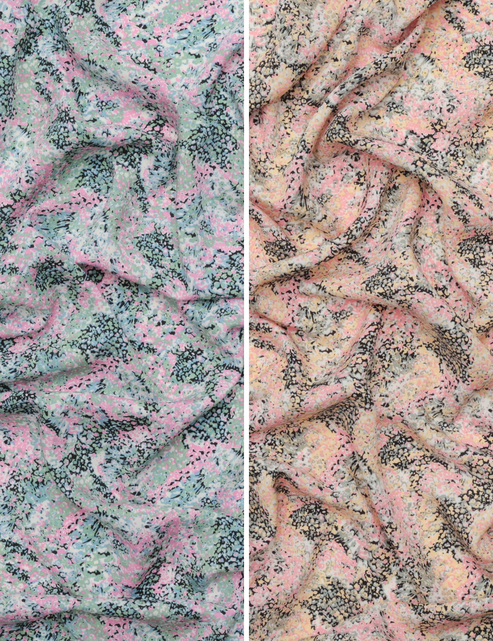 Rayon - Poplin Print - Flower Patch - Assorted