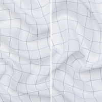 Linen Blend - Windowpane Plaid - Assorted
