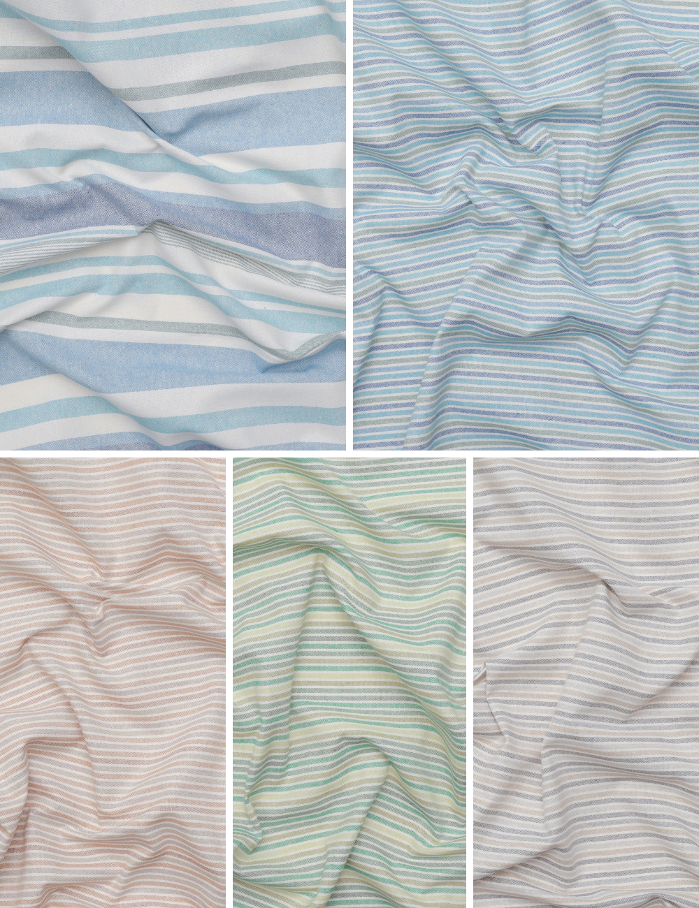 Katia - Cotton Blend - Recycled Canvas Stripe - Assorted