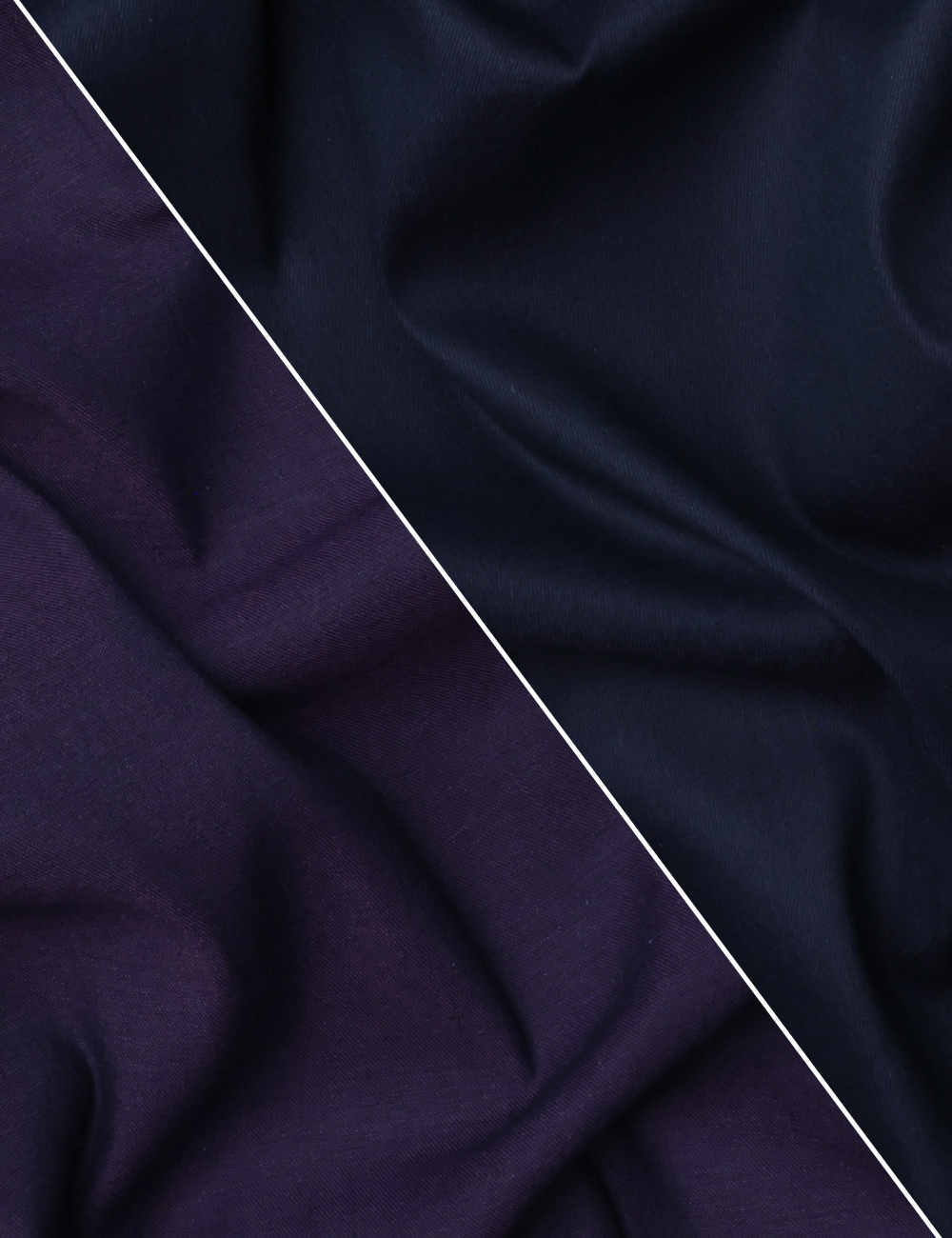 Cotton - Stretch Denim - Blue Purple