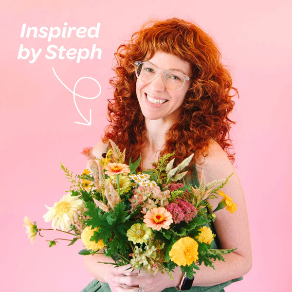 Sarah Hearts - Sewing Labels - Floral Design Multipack