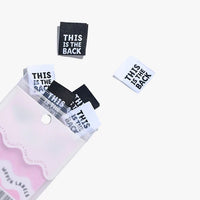 Kylie and the Machine - Sewing Label - This Is The Back