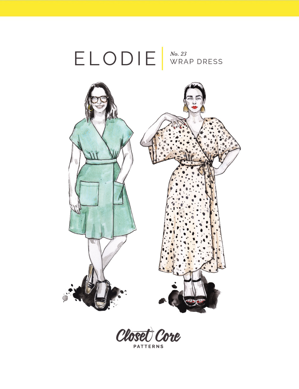 Closet Core - Elodie Wrap Dress