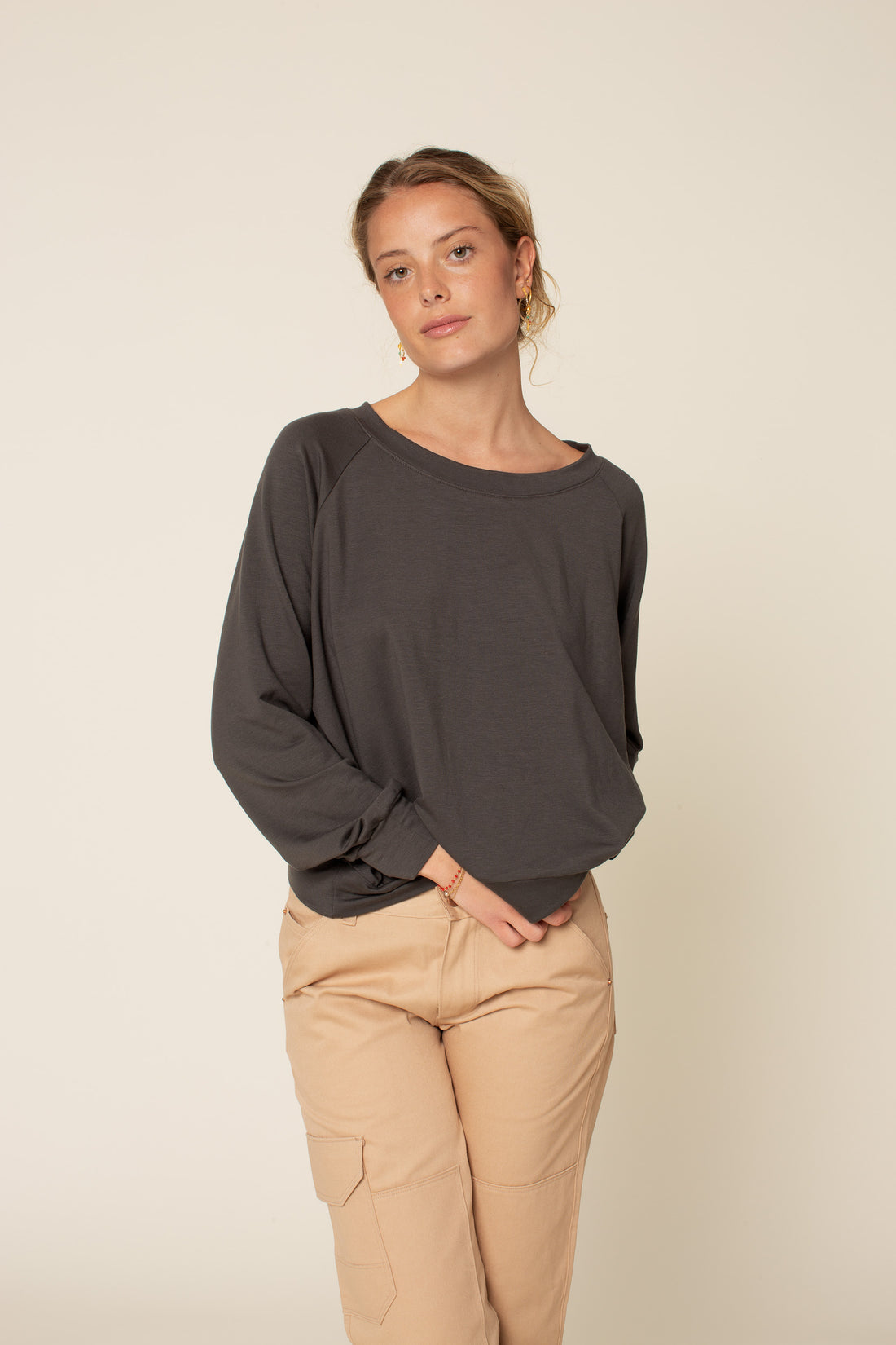 Wardrobe By Me - Boxy Raglan Sweater
