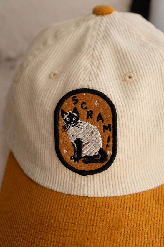 Stay Home Club - Felt Patch - Scram