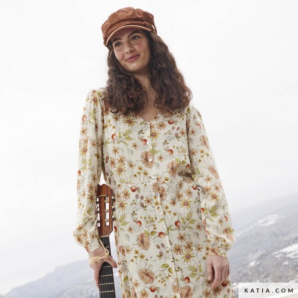 Katia - Viscose - Challis Print - Always Romantic