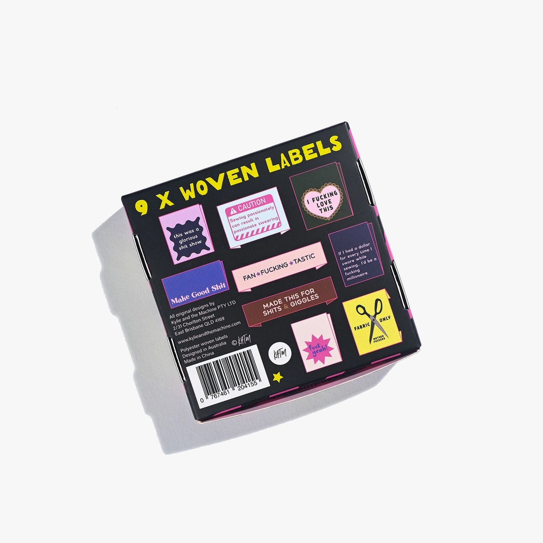 Kylie and the Machine - Sewing Label Box - The Sweary Sewist 