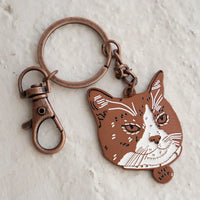 Stay Home Club - Enamel Keychain - Lil Shit