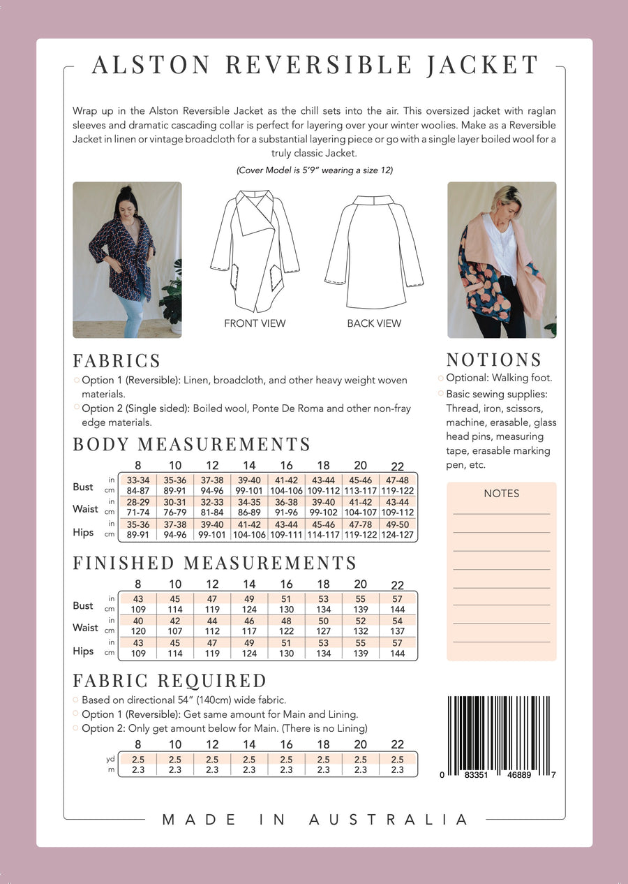 Sew To Grow - Alston Jacket