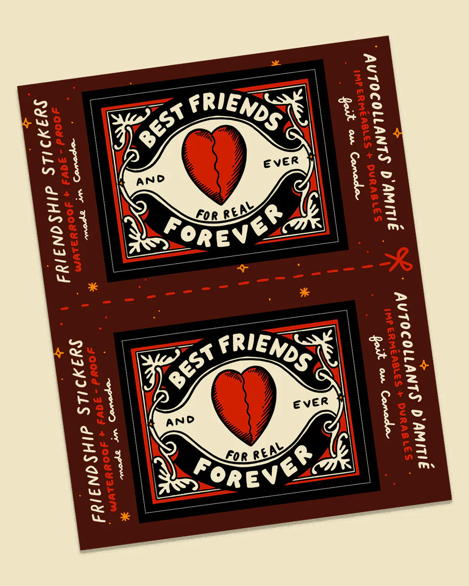 The Golden Doodle - Vinyl Sticker - Best Friends Set