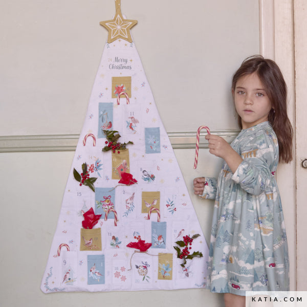 Katia - Cotton - Canvas - Advent Calendar - Birds