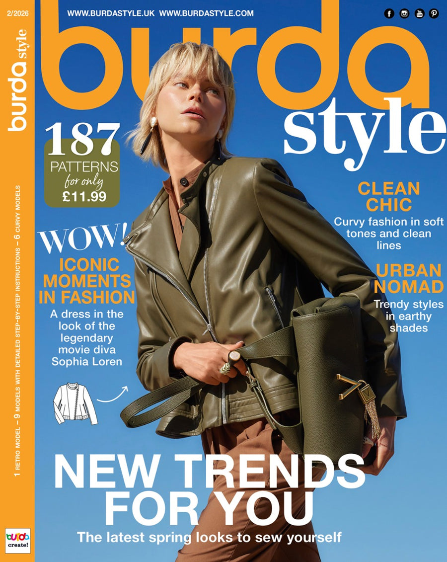 Burda Style - Pattern Magazine - 2/2026 – RICK RACK Textiles