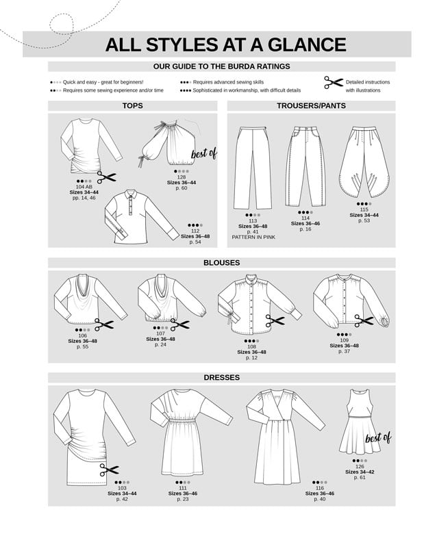 Burda Style - Pattern Magazine - 8/2026