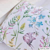 Katia - Cotton - Canvas Print - Butterfly & Dandelion