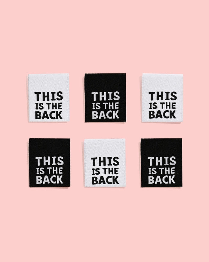 Kylie and the Machine - Sewing Label - This Is The Back