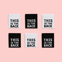 Kylie and the Machine - Sewing Label - This Is The Back