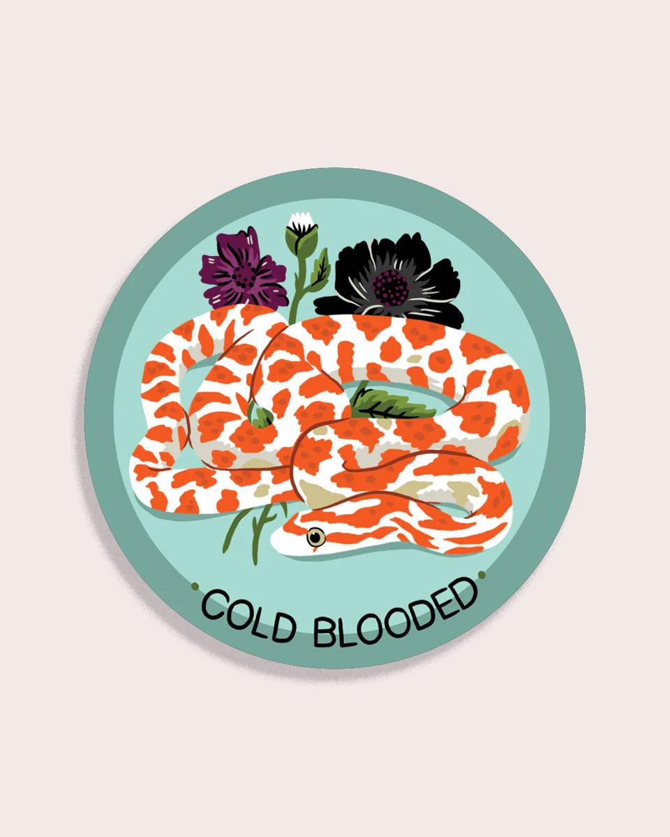 Stay Home Club - Vinyl Sticker - Cold Blooded 