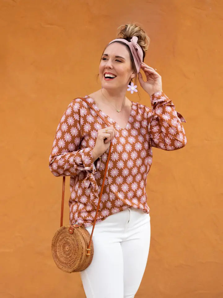 Sew To Grow - Seoul Blossom Blouse