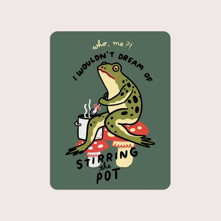 Stay Home Club - Vinyl Sticker - Stirring the Pot