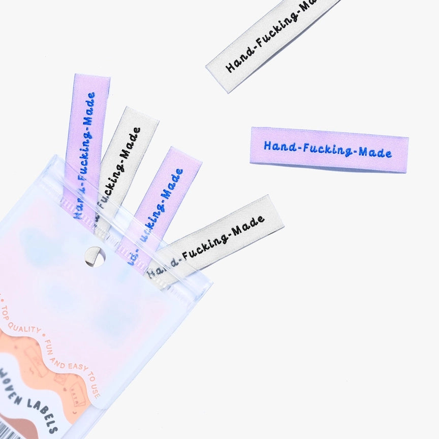 Kylie and the Machine - Sewing Label - Hand F*ing Made