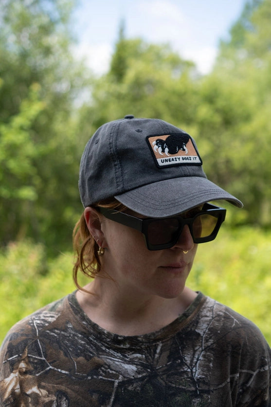 Stay Home Club - Felt Patch - Uneasy Does It