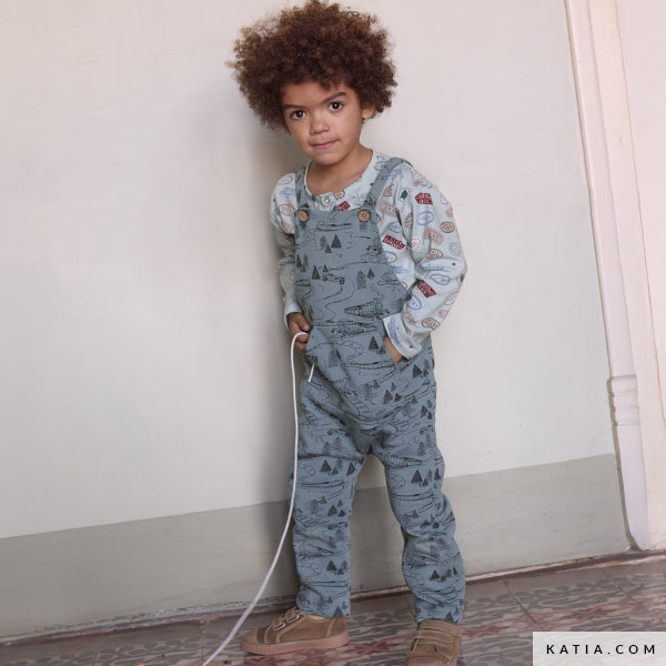 Katia - Cotton Blend - Winter Fleece - Vintage Trains