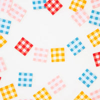 Sarah Hearts - Sewing Labels - Gingham