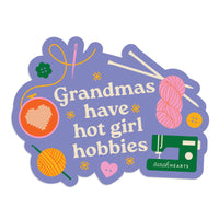 Sarah Hearts - Sticker - Grandmas Have Hot Girl Hobbies