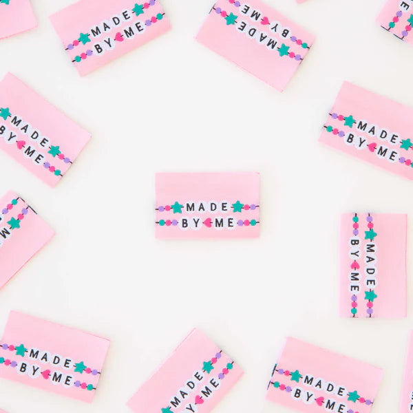 Sarah Hearts - Sewing Labels - Made By Me Friendship Bracelet