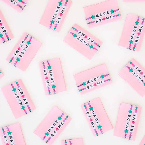 Sarah Hearts - Sewing Labels - Made By Me Friendship Bracelet