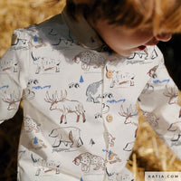 Katia - Cotton - Poplin - Prehistoric Dance