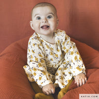 Katia - Cotton - Double Gauze - Reindeer Flowers