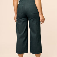 Elastic waist culottes sewing pattern