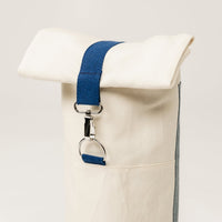 Yoga mat bag with a rolltop sewing pattern